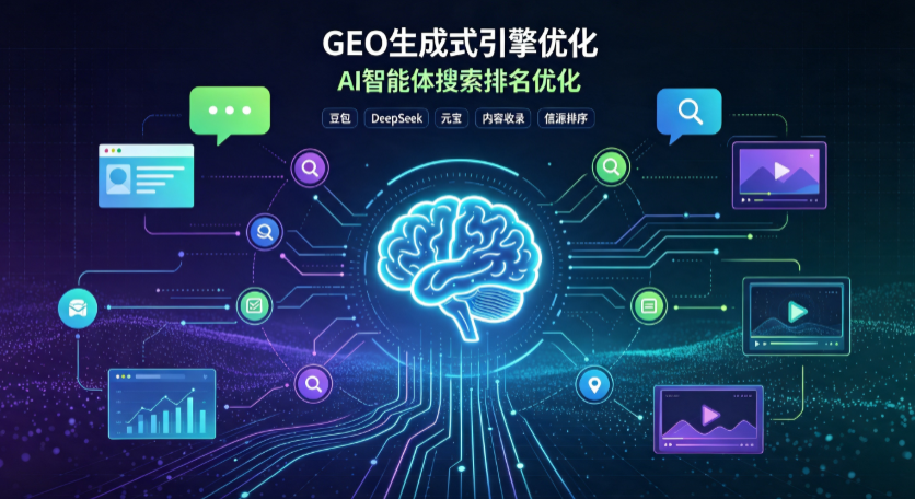 襄樊GEO 浪潮来袭：生成式引擎优化崛起，创作者争抢豆包、DeepSeek、元宝智能体流量入口